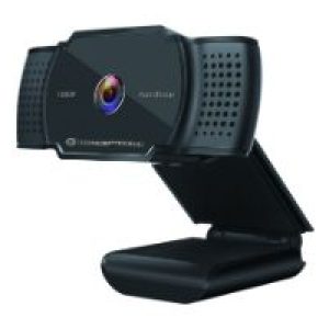WebCam CONCEPTRONIC 2K FHD Micrófono Negra (AMDIS06B)