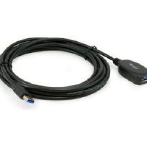 Cable EQUIP USB-A/M a USB-A/H 5m Negro (EQ133346)