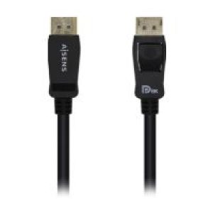 Cable AISENS DP/M a DP/M 1m Negro (A149-0431)
