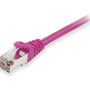 Cable EQUIP RJ45 Cat.6 S/FTP 1m Púrpura (EQ605555)