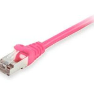 Cable EQUIP RJ45 Cat.6 S/FTP AWG26 1m Rosa (EQ605580)