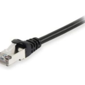 Cable EQUIP RJ45 Cat.6 S/FTP AWG26 1m Negro (EQ605590)