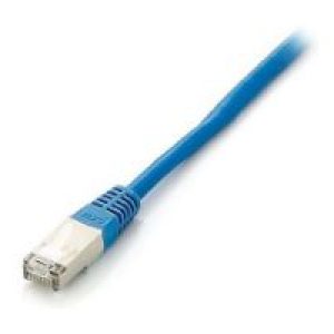 Cable EQUIP RJ45 Cat.6a S/FTP AWG26 1m Azul (EQ605830)