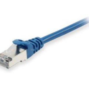 Cable EQUIP RJ45 Cat.6 S/FTP 0.25m Azul (EQ605533)