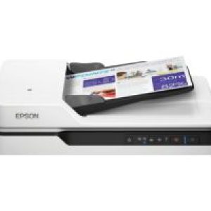 Escáner Epson DS-1660W LED A4 Negro/Blanco (B11B244401)
