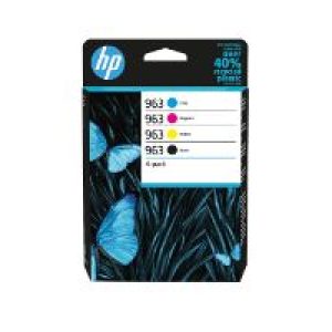 Tinta HP 963 Pack Negro/Tricolor (6ZC70AE)