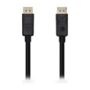 Cable AISENS DP 1.2/M a DP 1.2/M 1m Negro (A124-0455)