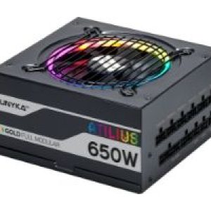 Fuente UNYKA Atilius ATX 650W RGB 80+ Gold (UK521203)