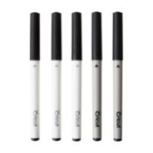 Set de Bolígrafos CRICUT 5 Unidades Negro (CRC-2002948)