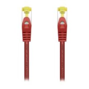 Cable AISENS RJ45 Cat.7 SFTP AWG26 1m Rojo (A146-0470)