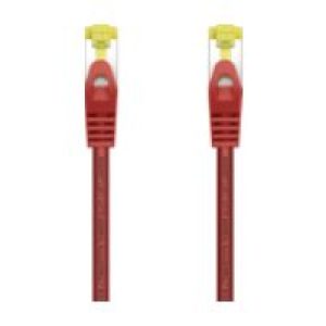 Cable AISENS RJ45 Cat.7 SFTP AWG26 2m Rojo (A146-0471)