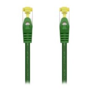Cable AISENS RJ45 Cat.7 SFTP AWG26 1m Verde (A146-0482)