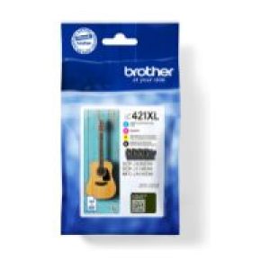 Tinta Brother XL Pack Negro/Tricolor (LC421XLVAL)