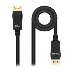 Nanocable DP/M a DP/M 1.5m Negro (10.15.2501-L150)