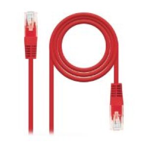 Nanocable RJ45 Cat.6 UTP 25cm Rojo (10.20.0400-L25-R)