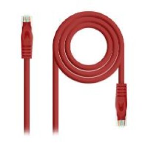 Cable Nanocable RJ45 Cat6a 30cm Rojo (10.20.1800-L30-R)
