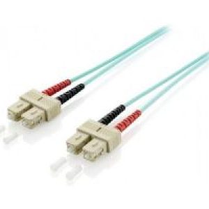 Fibra Óptica EQUIP SC/M a SC/M 2m Turquesa (EQ255322)