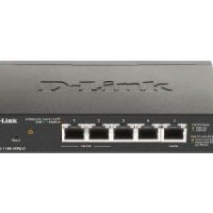 Switch D-Link 5xRJ45 GbE PoE Negro (DGS-1100-05PDV2)