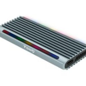 Caja TooQ SSD M.2 NVMe/SATA USB-C 3.0 Gris (TQE-2221G)