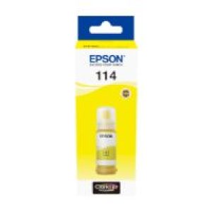 Botella de Tinta Epson 114 Amarillo 70ml (C13T07B440)