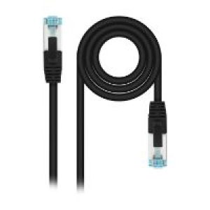 Nanocable RJ45 Cat.7 SFTP 50cm Negro (10.20.1700-BK)