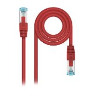 Nanocable RJ45 Cat.7 SFTP 25cm Rojo (10.20.1700-L25-R)