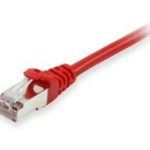 Cable EQUIP RJ45 Cat.6 S/FTP AWG26 0.5m Rojo (EQ605527)