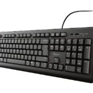 Teclado Trust TK-150 Silent USB 2.0 Negro (23982)