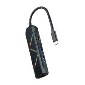 Hub Nanocable USB-C a USB-A USB-C HDMI RJ45(10.16.0501)