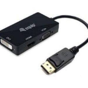 Cable EQUIP DP/M a VGA/HDMI/DVI/H 24cm Negro (EQ133441)