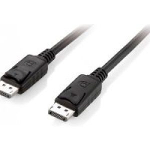 Cable EQUIP DP/M a DP/M 5m Negro (EQ119337)