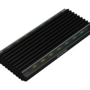 Caja AISENS SDD M.2 SATA/NVMe USB-C Negra(ASM2-RGB012B)