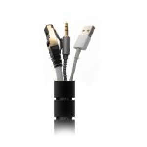 Organizador de Cables AISENS 25mm 3m Negro (A151-0605)