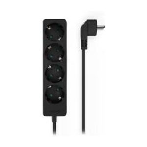 Regleta AISENS 4xSchuko Cable 1.4m Negra (A154-0534)