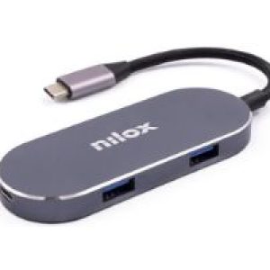 Dock NILOX USB-C a 3xUSB-A 1xUSB-C PD/HDMI (NXDSUSBC01)