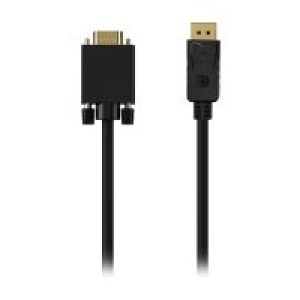 Cable AISENS DP/M a VGA/M 1m Negro (A125-0552)