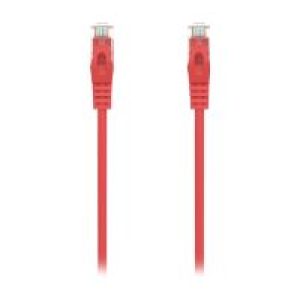 Cable AISENS RJ45 Cat.6a UTP 25cm Rojo (A145-0556)