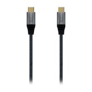 Cable AISENS USB-C 4/M a USB-C 4/M 2m Gris (A107-0634)