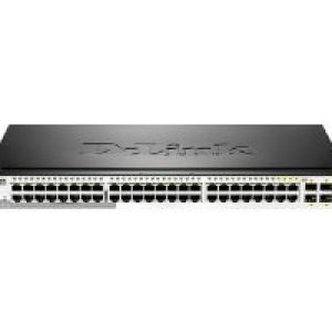 Switch D-Link 44xRJ45 GbE 4xSFP Negro (DGS-1210-48/E)