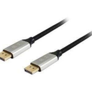 Cable EQUIP DP/M a DP/M 8K/60Hz 3m Negro (EQ119263)