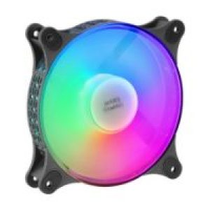 Ventilador Mars Gaming 120mm FRGB Kit 2 Negro (MFDUO)
