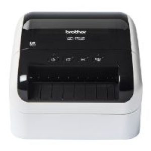 Impresora Brother USB 2.0 Negra/Blanca (QL-1100CZX1)