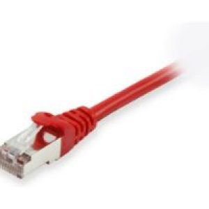 Cable EQUIP RJ45 Cat.6a S/FTP AWG26 30m Rojo (EQ606511)