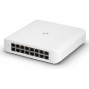 Switch Ubiquiti 16xRJ45 GbE PoE Blanco(USW-LITE-16-POE)