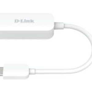 Adaptador D-Link USB-C a 2.5 Gigabit Lan (DUB-E250)