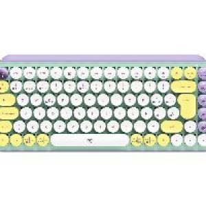 Teclado LOGITECH POP Keys RF BT 5.1 Emojis (920-010729)