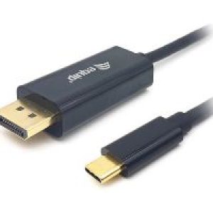 Cable EQUIP USB-C/M a DP 1.2/M 3m Negro (EQ133428)