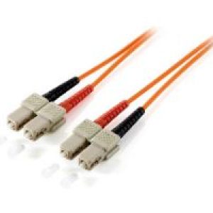Fibra Óptica EQUIP SC/M a SC/M 1m Naranja (EQ253321)
