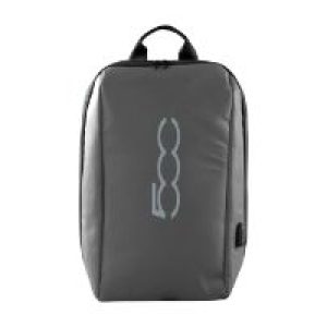 Mochila Fiat 500 15″ Tela Negra/Gris (BACKPACK500GR)