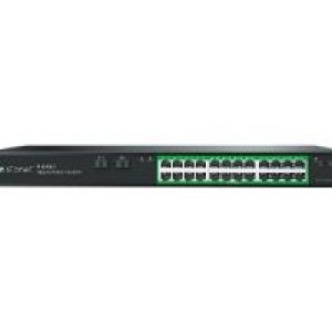 Switch STONET 24xRJ45 GbE 2xSFP PoE Rack Negro (P124GC)